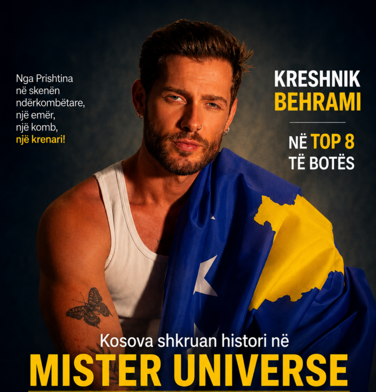 Kosova po shkruan histori në ”Mister Universe”, modeli Kreshnik Behrami në TOP 8