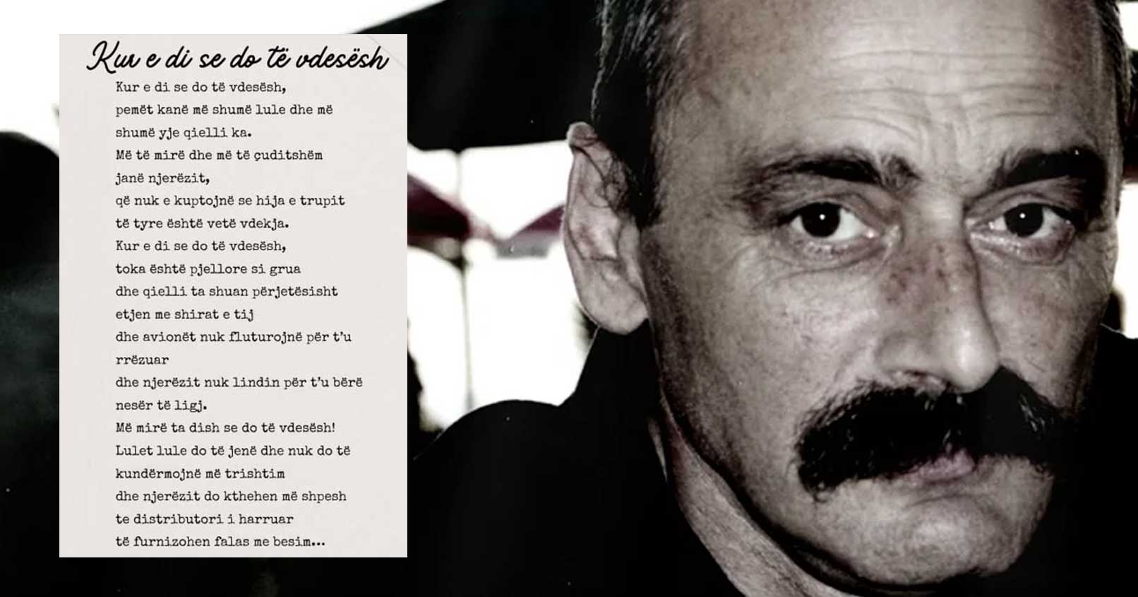 Poezia e fundit e Teodor Kekos  nga spitali në Selanik më 26 maj 2002  vargjet e një shpirti që nuk u dorëzua