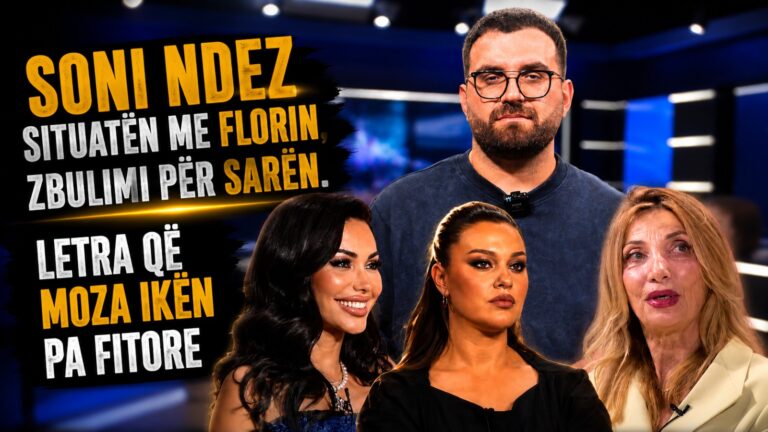 Soni ndez situatën me Florin, zbulimi për Sarën. Letra që Moza ikën pa fitore