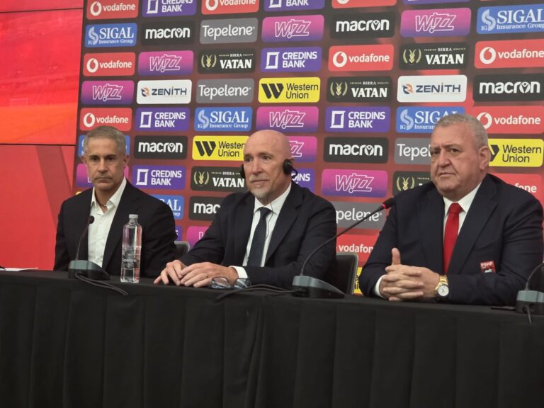 VIDEO/ Shqipëria prezanton trajnerin e ri, e “bekon” edhe Sylvinho