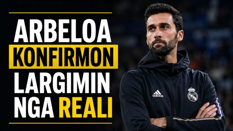 Arbeloa konfirmon largimin nga stoli i Real Madrid: Shpresoj të jetë vetëm një mirupafshim!
