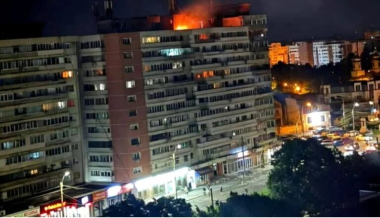Ishin nisur për në Ukrainë, dronët rusë bien në një bllok pallatesh në Rumani