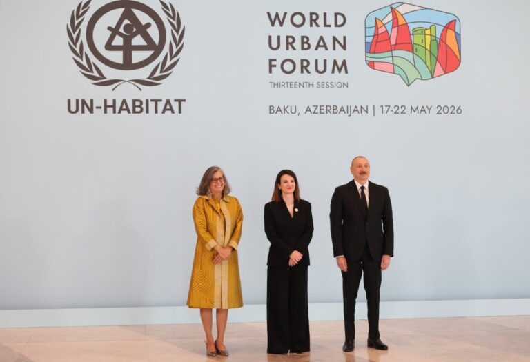 Zv.kryeministrja Albana Koçiu në Baku, Forumi Botëror Urban ka në fokus urbanizim dhe qytete më të qëndrueshme