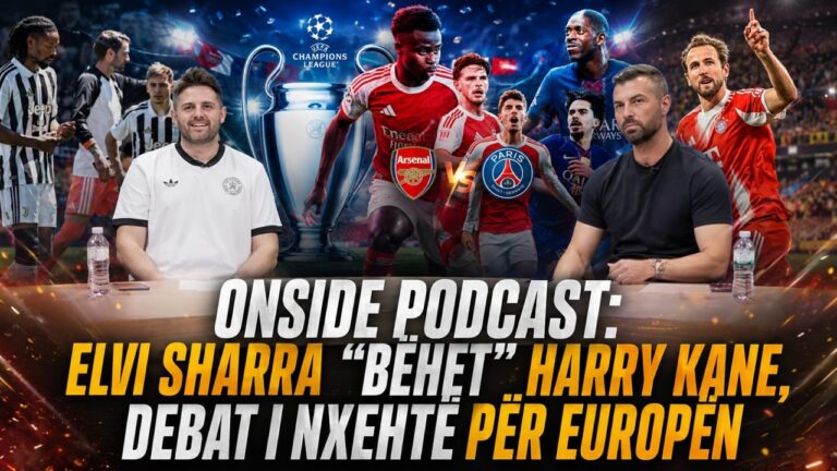 ”ONSIDE” nga Lorenc Goga dhe Elvi Sharra, emisioni i ri sportiv në KOHA JONË