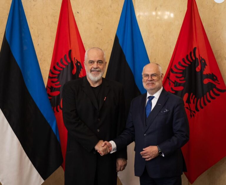 Kryeministri Rama ndan momente nga vizita në Estoni