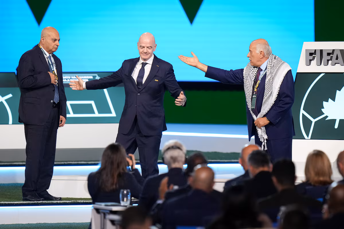 Tensione në Kongresin e FIFA s  Izraeli dhe Palestina dalin ne skenë  por më pas situata del jashtë kontrollit    VIDEO 