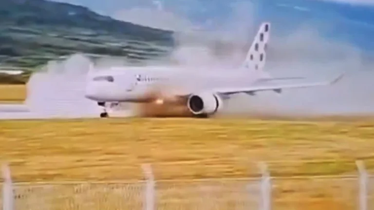 Incident në aeroportin e Splitit, avioni me 130 pasagjerë del nga pista gjatë ngritjes