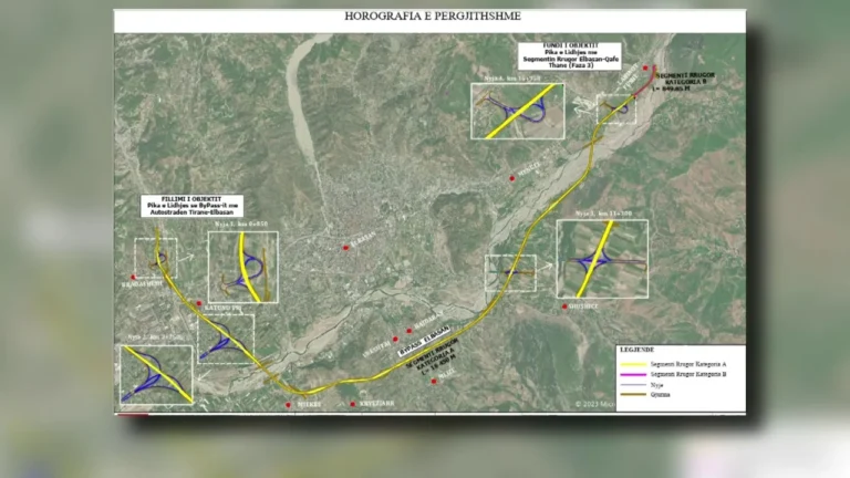 Nisin procedurat për bypass-in e Elbasanit, segmenti 4.2 km në Bradashesh