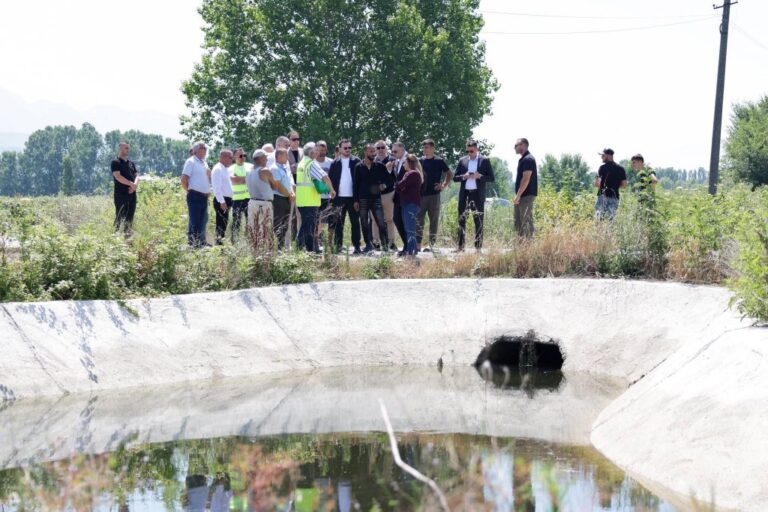 Ministri Salla: Rehabilitohet kanali vaditës në Kurbin, ujitje për rreth 700 ha tokë bujqësore