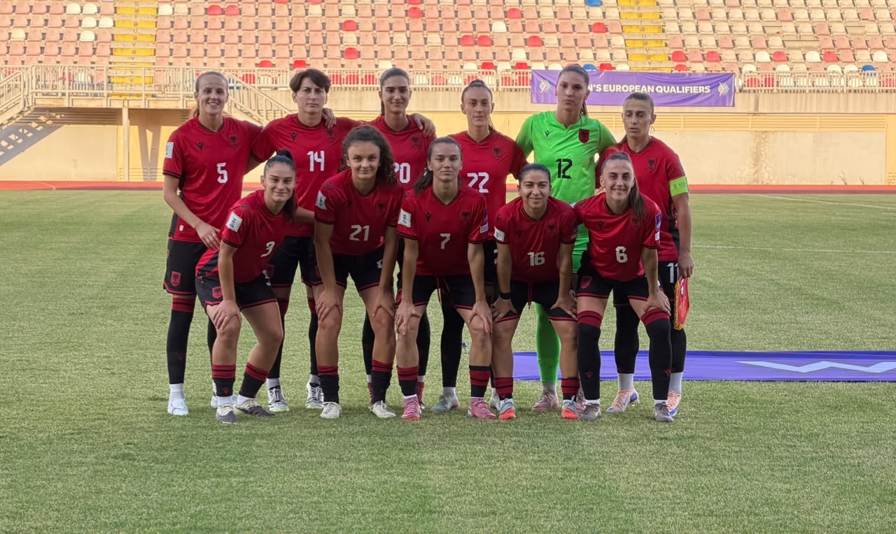 Shqipëria e vajzave shkruan historinë  siguron play off in e Botërorit  Brazil 2027 