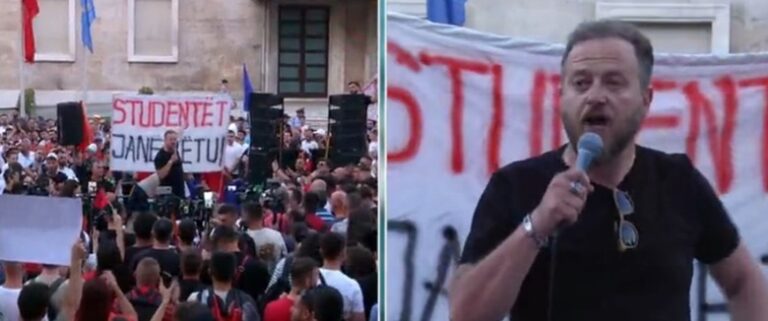 Protesta, aktori Gent Bejko: Liderët e rinj janë midis jush