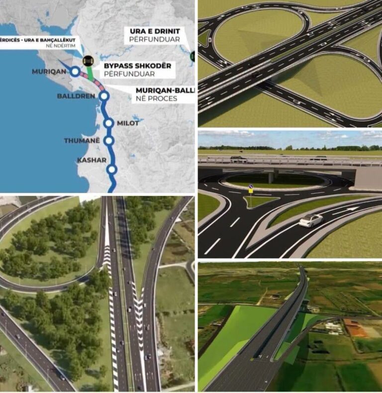 Autostrada Milot-Balldren, ministri tregon detajet: 365 milionë euro për 17 kilometra rrugë dhe tunel 850 metra