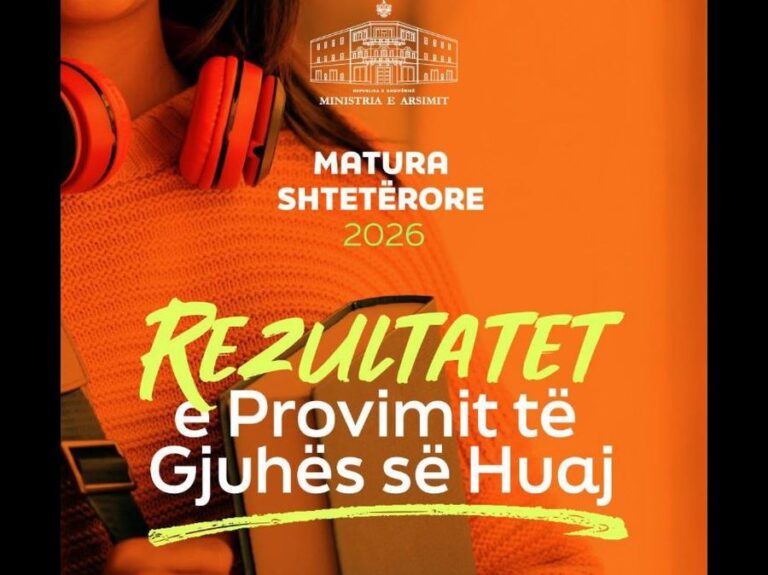 Dalin rezultatet e provimit të Gjuhës së Huaj për Maturën Shtetërore 2026