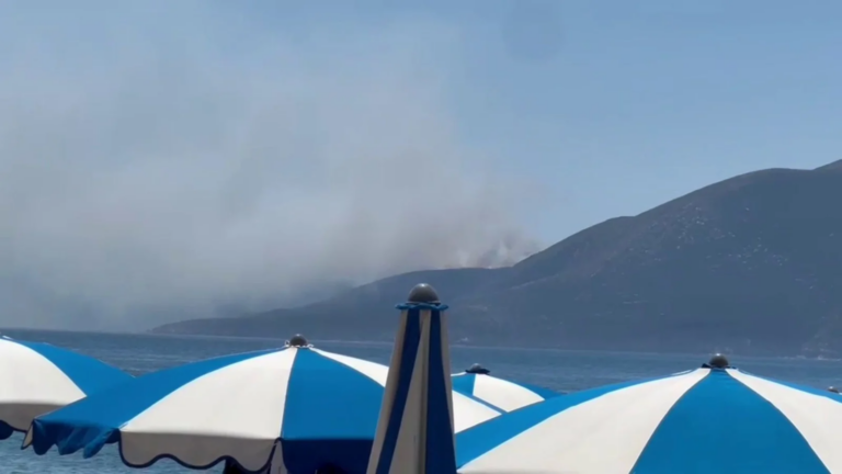 Flakët përfshijnë Karaburunin, zjarri shtrihet në një sipërfaqe të madhe pyjore