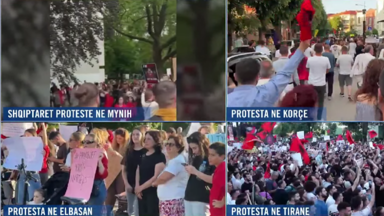 4 protesta në vende të ndryshe për Zvërnecin, shqiptarët bashkohen edhe në Gjermani