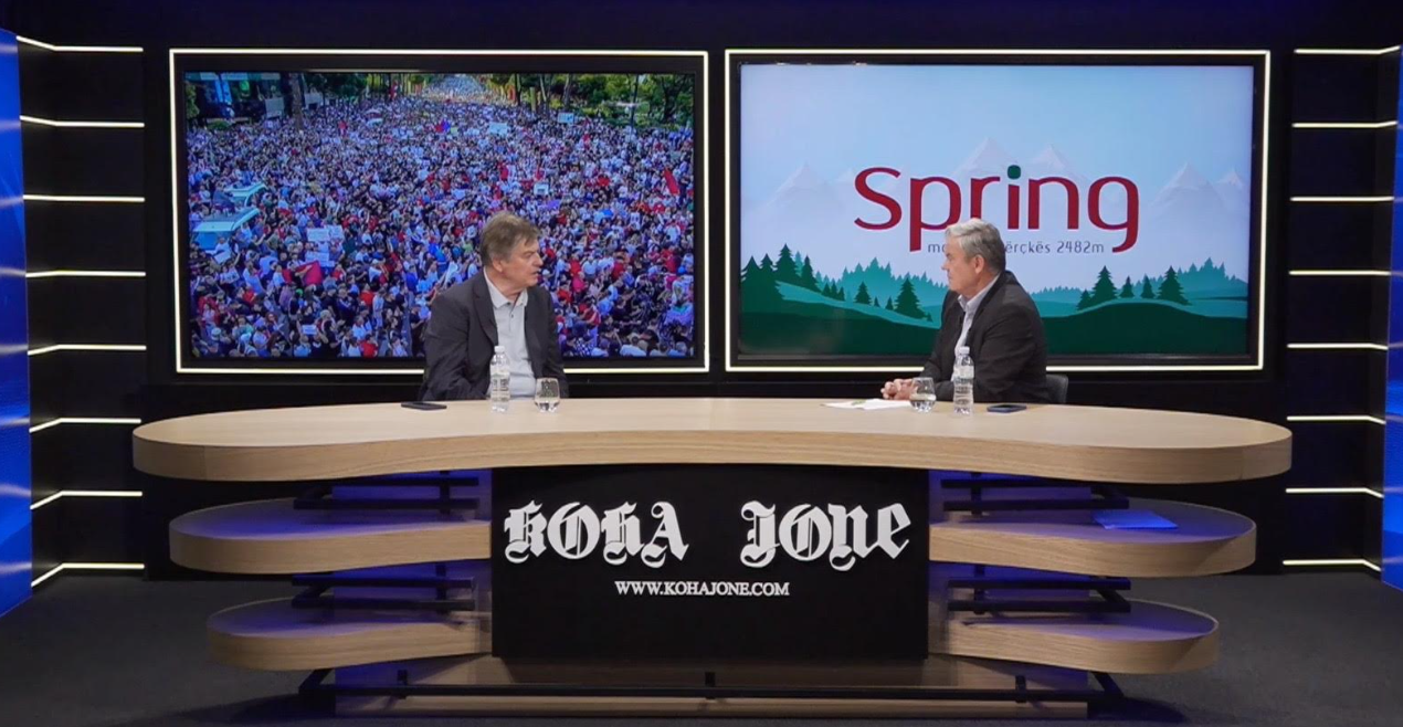 Pas pak ish presidenti Bamir Topi flet për protestën në KOHA JONE DEBAT