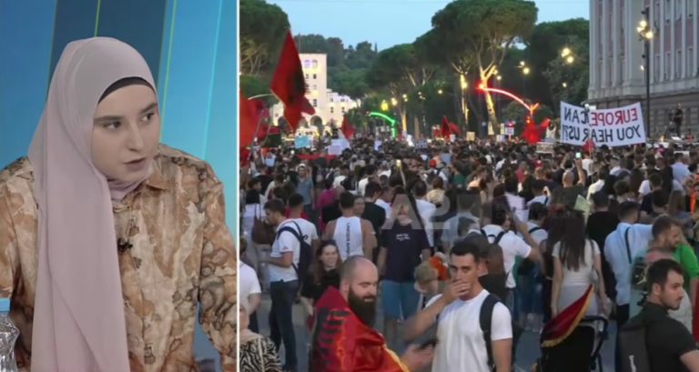Studentja zbulon fazën e dytë të protestës