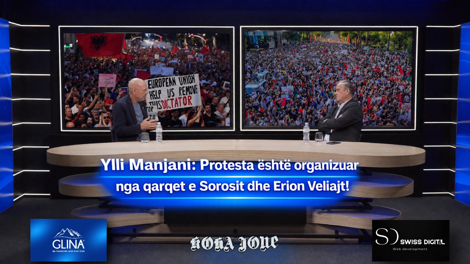Ylli Manjani  Protesta është organizuar nga qarqet e Sorosit dhe Erion Veliajt  KOHA JONE DEBAT