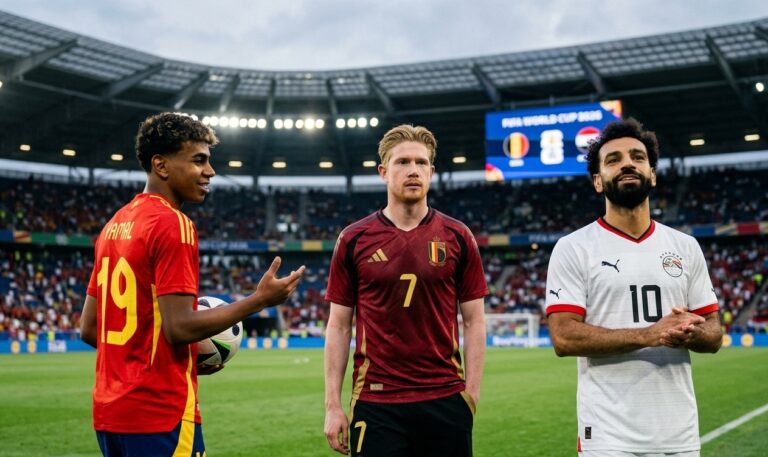 Spanja dhe Belgjika nisin sot aventurën në Botërorin 2026, vëmendja te Yamal, De Bruyne dhe Salah
