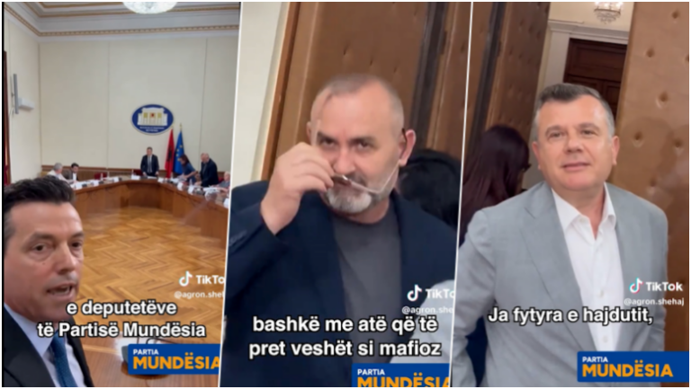 VIDEO/ Agron Shehaj përplaset me Ballën, Manjën dhe Peleshin: Fytyra e hajdutit dhe ky që të ”pret veshët”
