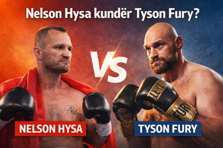 Nelson Hysa drejt një përballje historike me Tyson Furyn