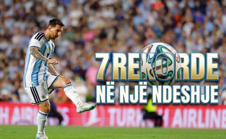 LIONEL MESSI vendos 7 rekorde historike në një ndeshje, vazhdon të shkruajë historinë e futbollit