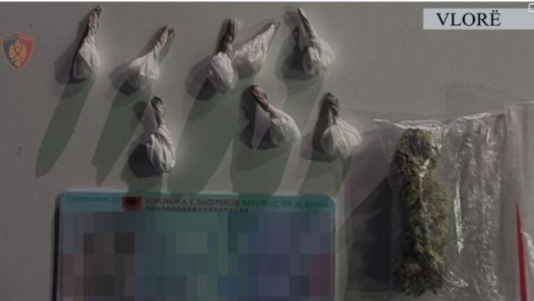 Armë, kokainë e kanabis, arrestohen dy persona në Vlorë