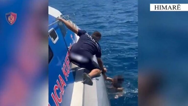 Policia Kufitare u vjen në ndihmë 9 turistëve të huaj, në dy raste të ndryshme në Himarë e Ksamil