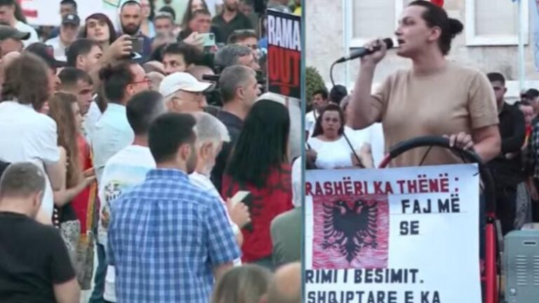 Tkurrja e protestës, Luçiana Kokaj: Nuk na përcaktojnë numrat, por qëndresa në shesh