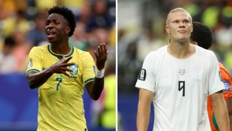 KUPA E BOTËS – Drejtpërdrejt: Brazili përballet me Norvegjinë, Vinicius Jr. kundër Haaland