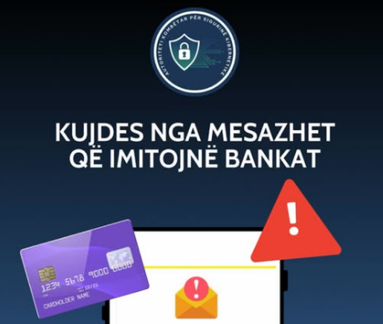 AKSK ngre alarmin: Shtohen sulmet kibernetike, qytetarët të tregojnë kujdes me mesazhet bankare