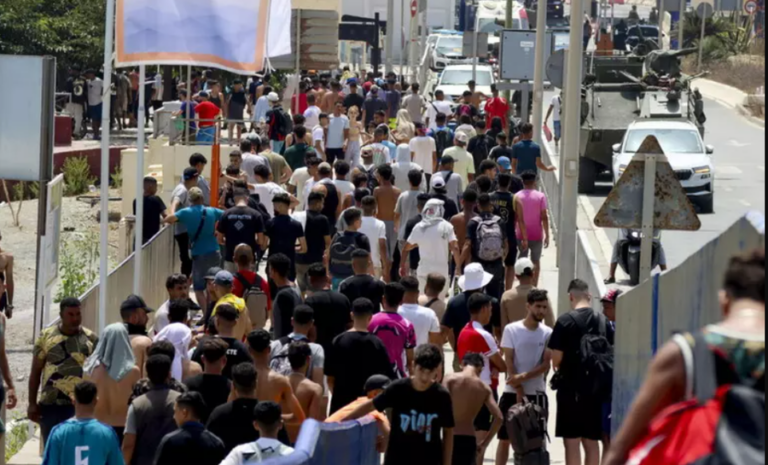 Spanja në alarm, emigrantët mund të tentojnë të hyjnë sërish në Ceuta