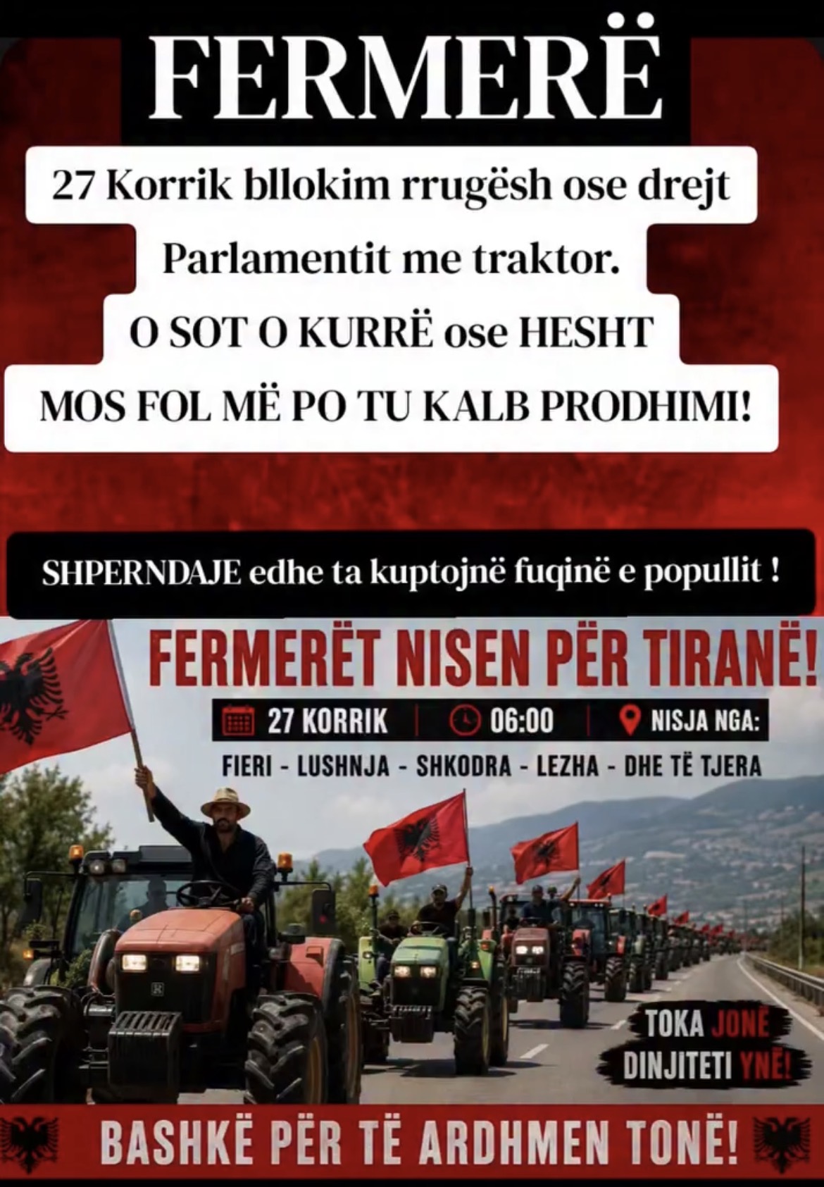 berisha-te-henen-me-zetore-dhe-traktore-drejt-parlamentit-video