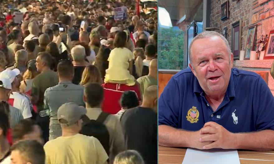 Gjergj Luca reagon ndaj protestuesve   Çfarë borxhi u keni ju që doni të krijoni fashizmin kundër kapitalit  