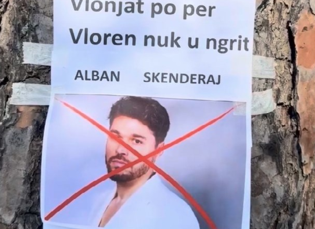 Këngëtari i njohur shqiptar  Alban Skenderaj  anullon koncertin prej protestës