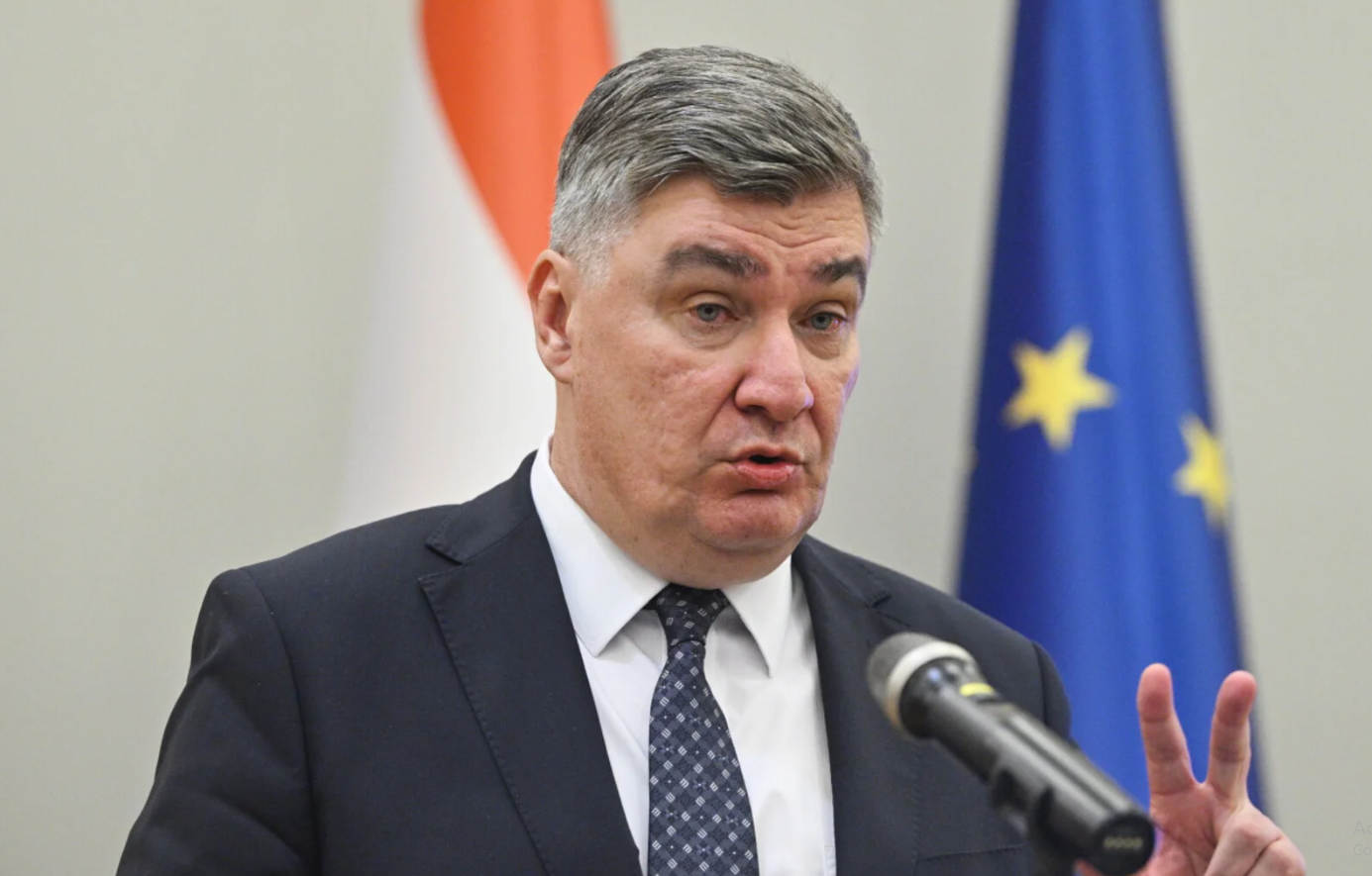 Presidenti kroat  Milanović kritik me liderët perëndimorë  Macron dhe Starmer pa qartësi