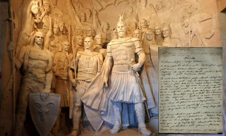 Dorëshkrim i rrallë i dramës së papërfunduar, “Skanderbeg”, i shkruar nga historiani i madh kroat, Ivan Kukuljević-Sakcinski
