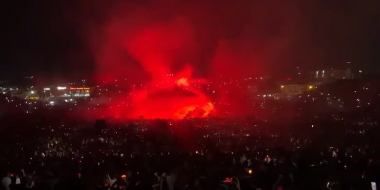 Rama publikon pamje spektakolare nga koncerti i Kanye West në Tiranë