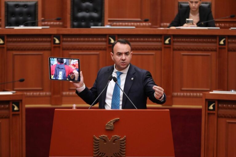 Denoncimi nga Balliu: PD dënon dhunën ndaj protestuesve para parlamentit