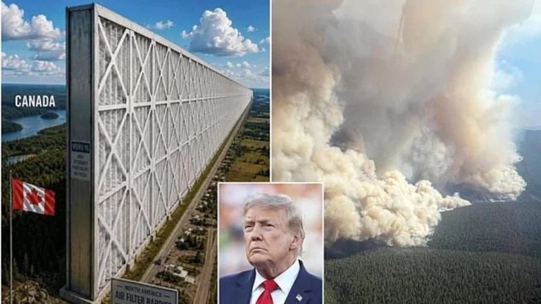 Trump ripërsërit kërcënimin për të ndërtuar ‘barrierën e filtrimit të ajrit të Amerikës së Veriut’ midis SHBA-së dhe Kanadasë
