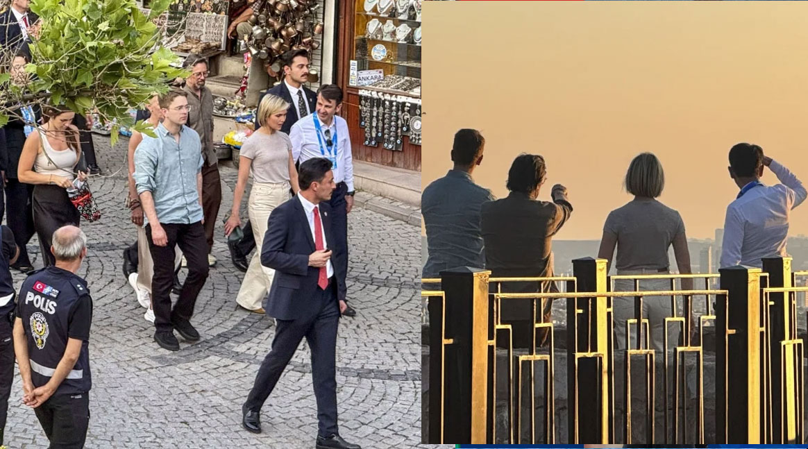 Diplomacia e buzëqeshjes  Kryeministrja e Islandës pushton rrjetet sociale nga Kalaja e Ankarasë gjatë Samitit të NATO s