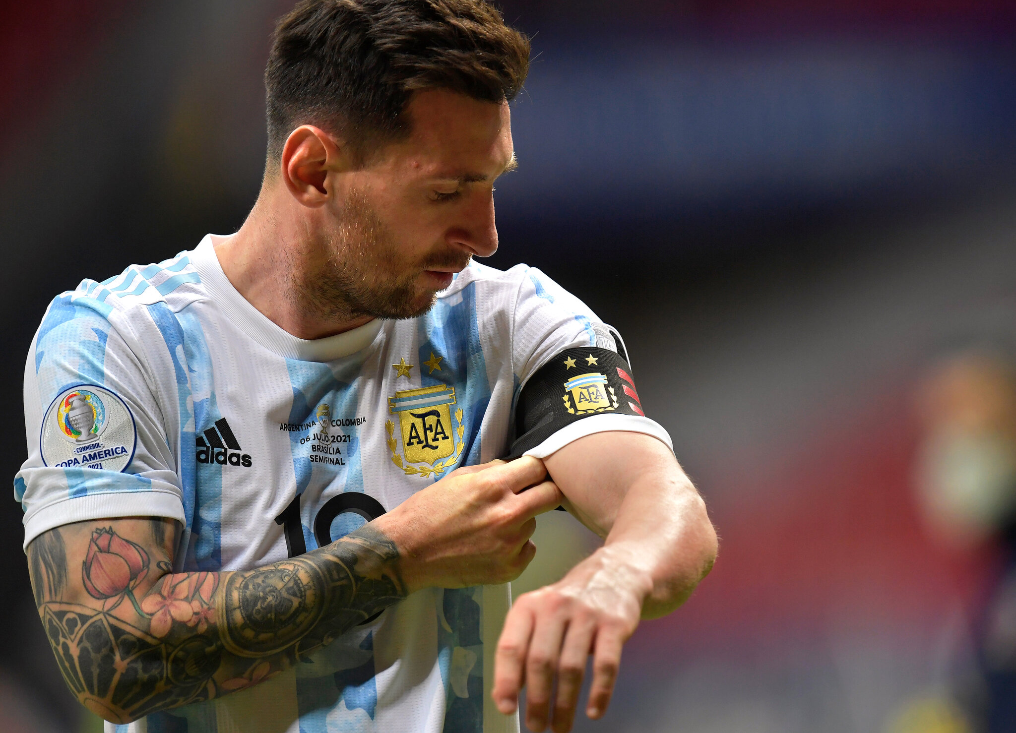 Messi vendos një tjetër rekord  kapiten në tri finale të Kupës së Botës