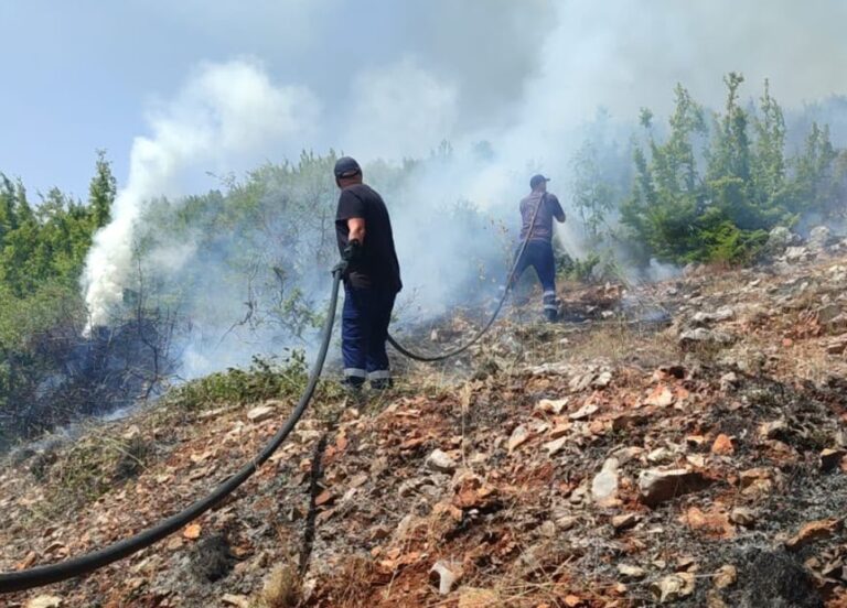 Ministria e Mbrojtjes jep detaje për situatën e zjarreve: 25 vatra në 24 orë, 5 ende mbeten aktive
