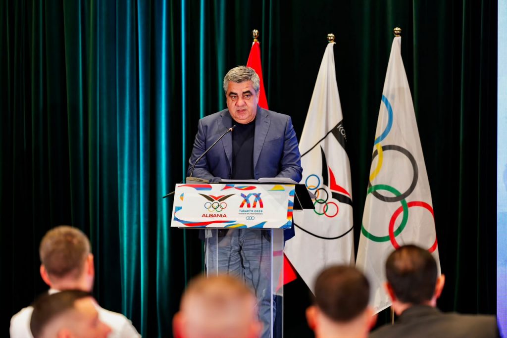 Shqipëria në Lojërat Mesdhetare  Taranto 2026   ministri Gonxhja  Investim më i madh për sportin elitar