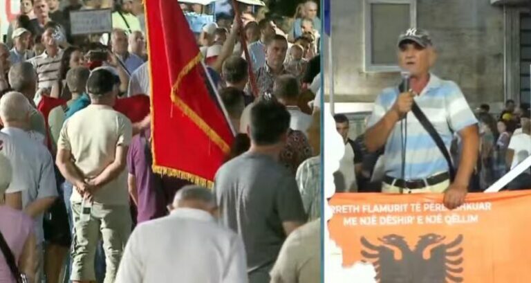 I moshuari në protestën përballë Kryeministrisë: Ne duam t’ia kalojmë rajonit! Rama hap konsullatë serbe në Shkodër