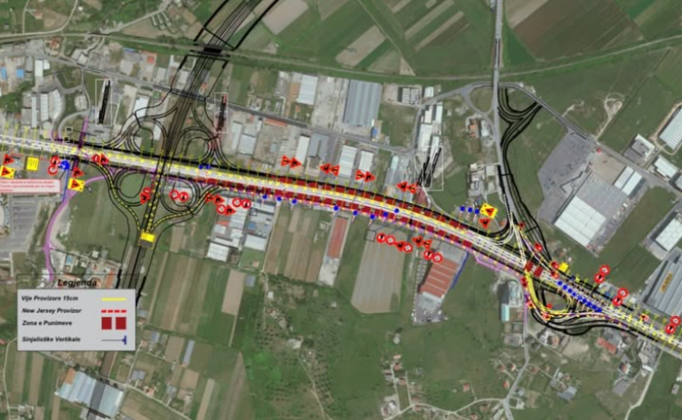 Mbyllet për 3 netë autostrada Tiranë-Durrës! Shikoni se ku e si mund të kaloni. Njoftim i ARRSH…