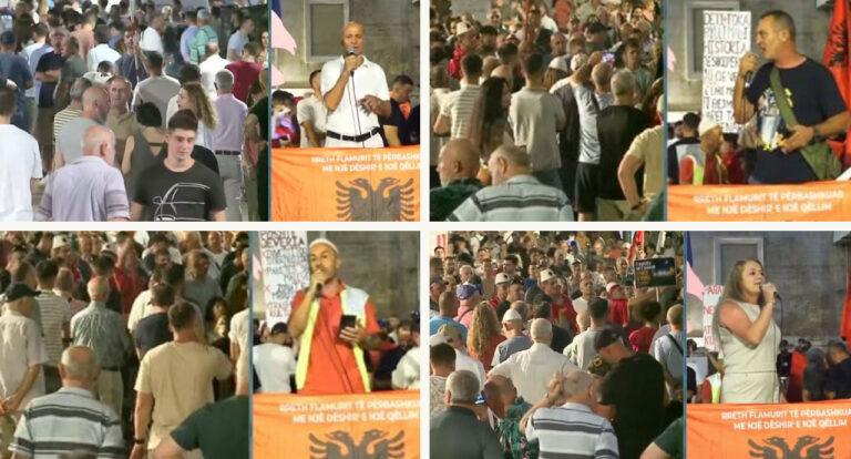 Protesta shënuar ditën e 71-të të qëndresës dhe duke kërkuar dorëheqjen e kryeministrit Edi Rama