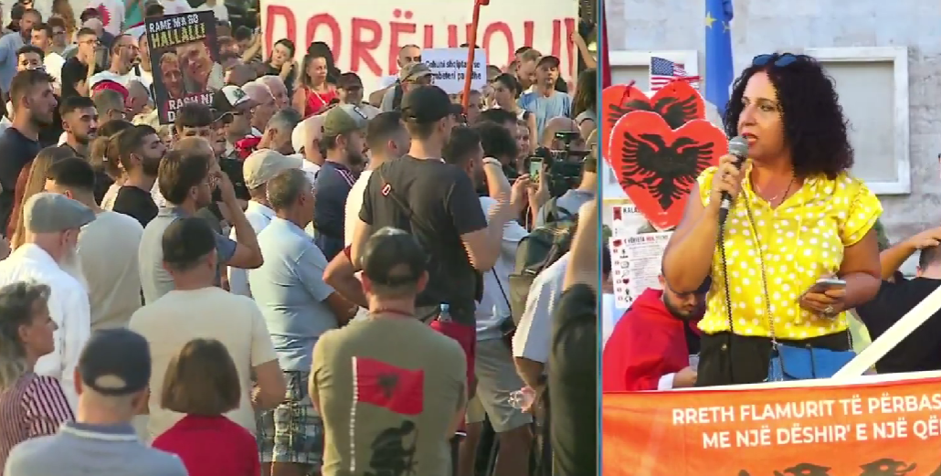  E nxitoi Rama   protestuesja pas deklaratës së Alabarit  Do të fundoset edhe kjo qeveri e korruptuar