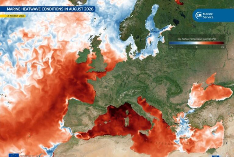 Ndryshimet klimatike shkaktojnë temperatura ekstreme në detet evropiane