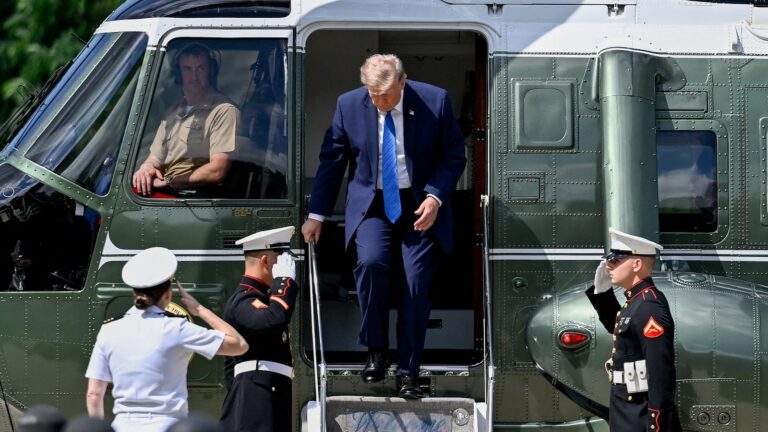 Helikopteri i Trumpit ngrihet nga Shtëpia e Bardhë, shkel rregullat e sigurisë